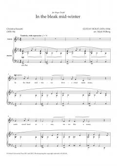 In the bleak mid-winter (solo/low) 