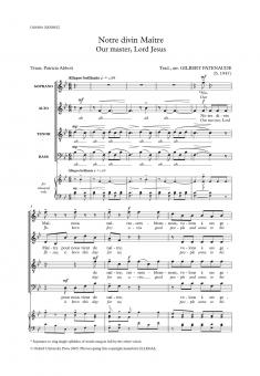 Notre divin Maître (Our master, Lord Jesus) 