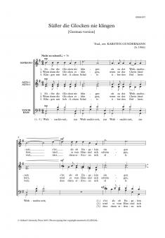 Süßer die Glocken nie klingen 