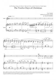 The Twelve Days of Christmas (solo/low) 
