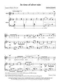 In time of silver rain (solo/high) 