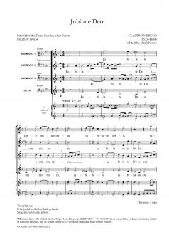 Jubilate Deo 