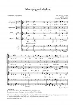 Princeps gloriosissime 