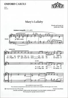 Mary's Lullaby 