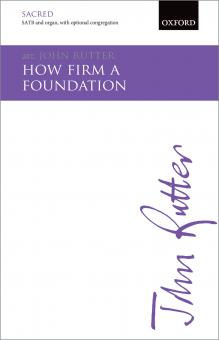 How firm a foundation 