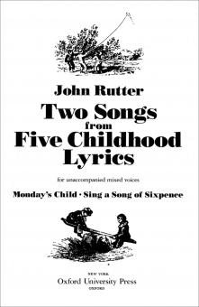 Two Songs from Five Childhood Lyrics 