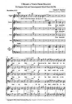 I heard a voice from heaven 