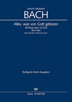 Alles, was von Gott geboren BWV 80a Standard