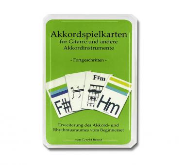 Akkordspielkarten - Fortgeschrittenen-Set 