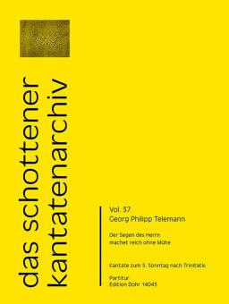 Der Segen des Herrn machet reich ohne Mühe TVWV 1:310 