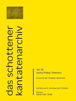 Es spricht der Unweisen Mund wohl TVWV 1:533a 