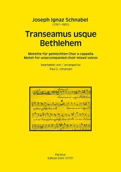 Transeamus usque Bethlehem 