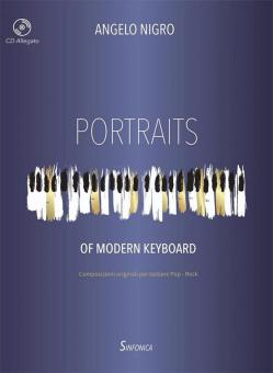 Portraits of modern keyboard 