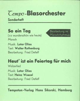 Heut' ist ein Feiertag für mich 