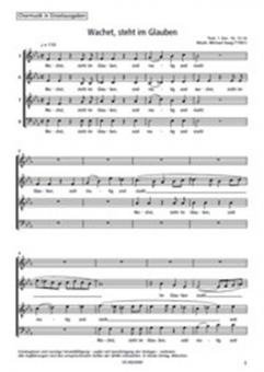 Wachet, steht im Glauben 