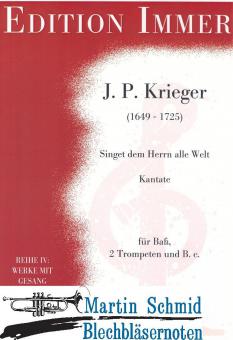 Singet dem Herrn alle Welt Kantate 