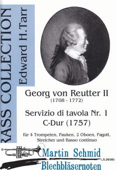 Servizio di tavola Nr.1 C-Dur 