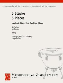 Internationale Soli für Percussion: 5 Stücke Standard