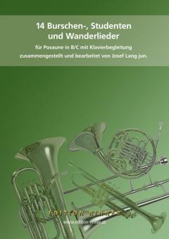 14 Burschen-, Studenten und Wanderlieder 