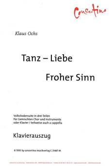 Tanz - Liebe - Froher Sinn 