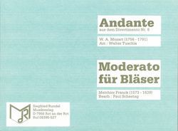 Andante aus dem Divertimento Nr.6 KV 188 (240b) 