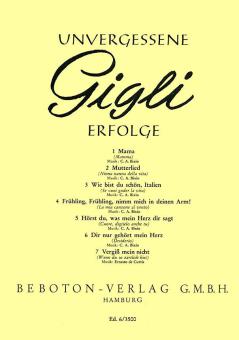 Benjamino Gigli - Unvergessene Erfolge 