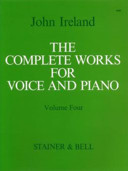 The Complete Works for Voice and Piano Vol. 4 