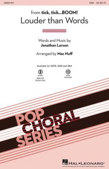 Louder Than Words Standard