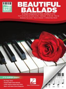 Beautiful Ballads - Super Easy Songbook 