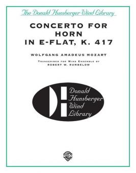 Concerto For Horn In E-Flat, K. 417 