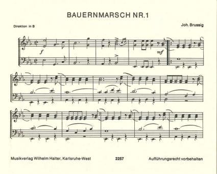 Bauernmarsch Nr.1 