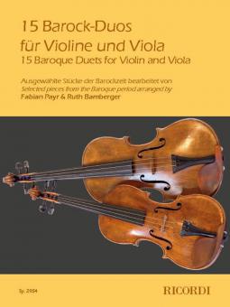 15 Barock-Duos für Violine und Viola 