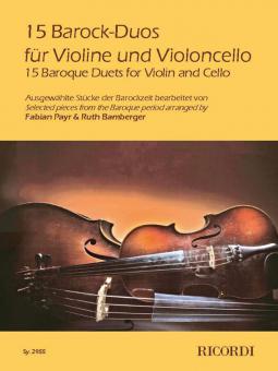 15 Barock-Duos für Violine und Violoncello 