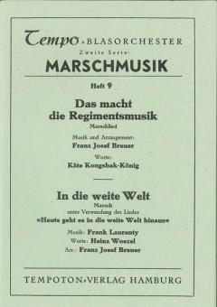 Das macht die Regimentsmusik 