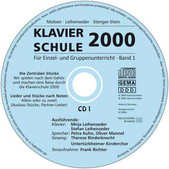 Klavierschule 2000 1 