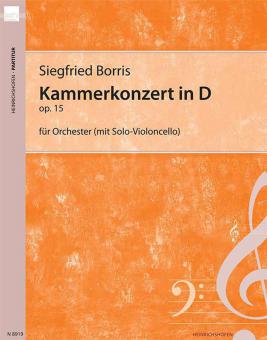 Kammerkonzert in D op. 15 