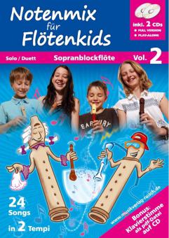 Notenmix für Flötenkids Vol. 2 
