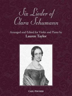 6 Lieder of Clara Schumann 