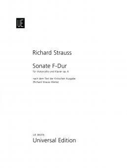 Sonate F-Dur op. 6 