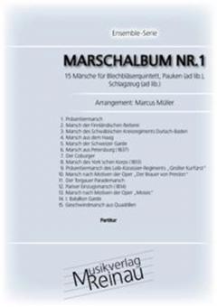 Marschalbum 1 - Partitur 