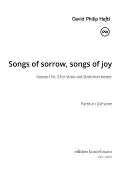 Songs of sorrow, songs of joy 
