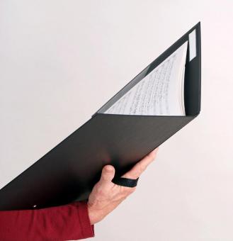 Porte-partition Classique Noir 