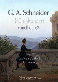 Konzert e-moll op. 63 