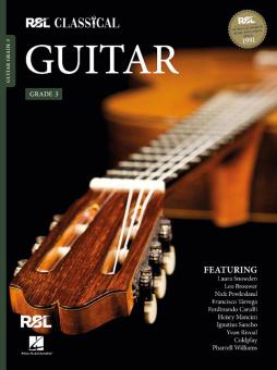RSL Classical Guitar Grade 3 (2022) 