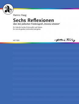 Sechs Reflexionen über hevenu schalom op. 27 Download