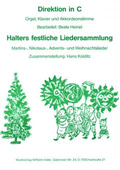 Halters festliche Liedersammlung 