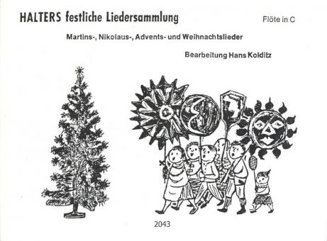 Halters festliche Liedersammlung 