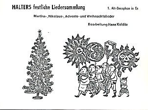 Halters festliche Liedersammlung 