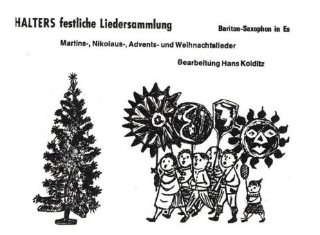 Halters festliche Liedersammlung 