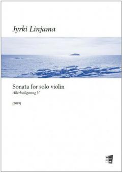 Sonata for solo violin 